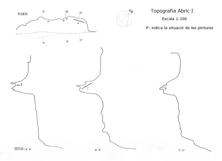 Survey of ERMITES DE LA PIETAT, ABRICS D' (1 of 6)