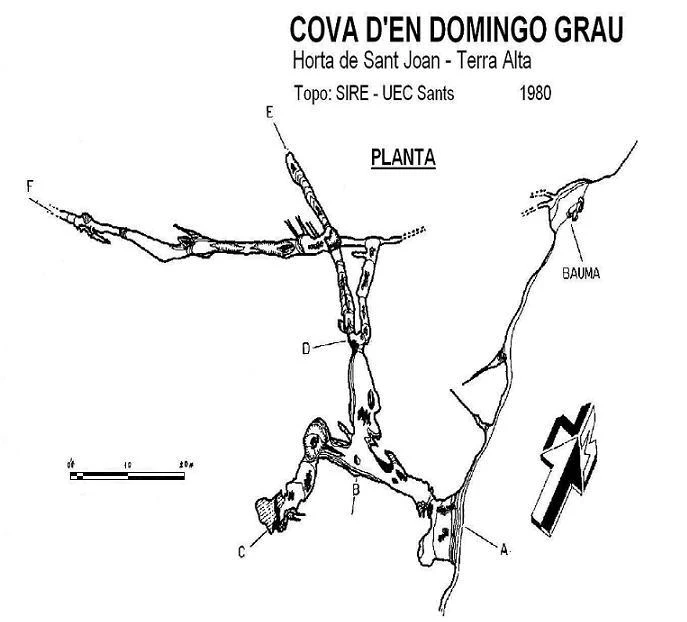 Survey of DOMINGO GRAU, COVA D'EN (1 of 3)