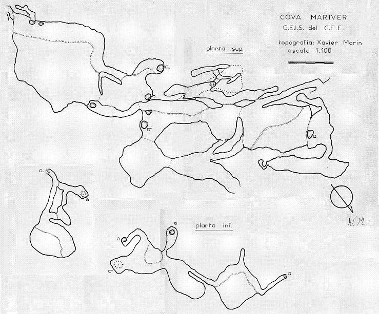 Topographie de MARIVER DE MARTÍS, COVA DE (3 sur 5)