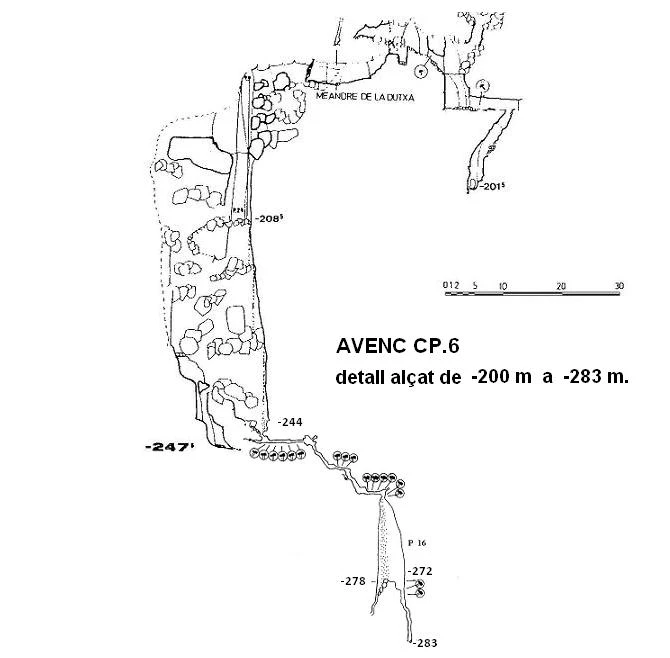 Topographie de CP.6, AVENC (3 sur 3)