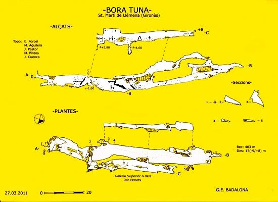 Topographie de TUNA, BORA (1 sur 1)