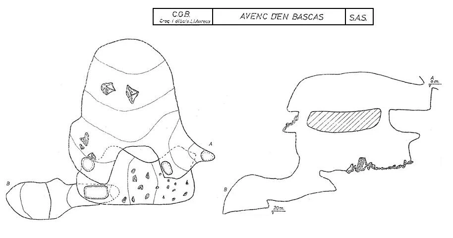 Topografia de BASQUES, AVENC D'EN (2 de 2)