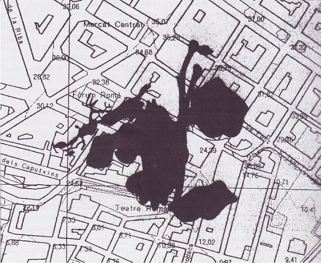 Topografia de URBANA DE TARRAGONA, COVA (1 de 2)
