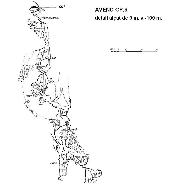 Topographie de CP.6, AVENC (1 sur 3)