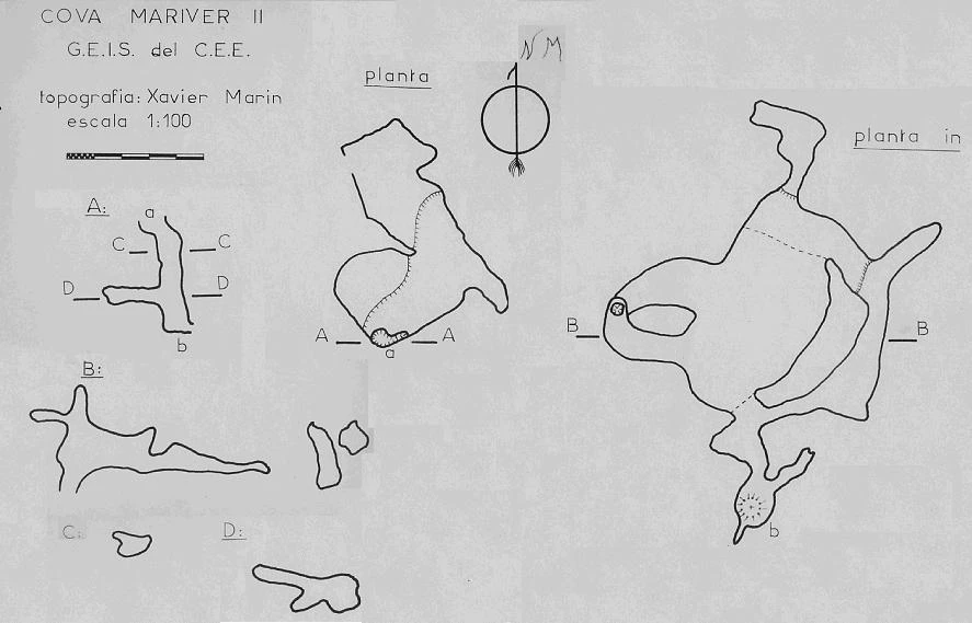 Survey of MARIVER DE MARTÍS Nº2, COVA DE (1 of 1)