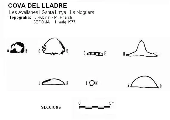 Survey of LLADRE,  COVA DEL (1 of 1)