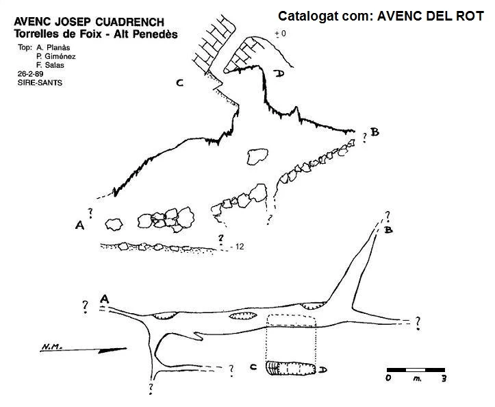 Topografia de ROT, AVENC DEL (1 de 1)