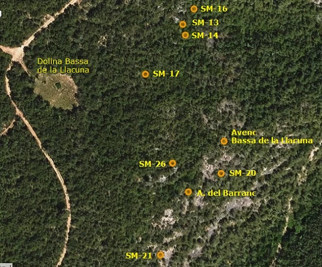 Topographie de BARRANC, AVENC DEL (2 sur 2)