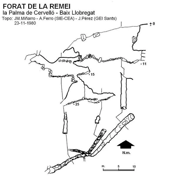 Topographie de REMEI, FORAT DE LA (1 sur 1)