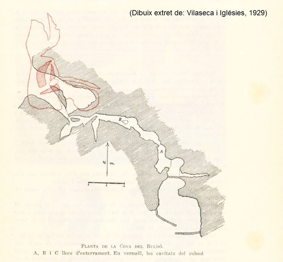 Topografía de BULDÓ, COVA DEL (1 de 1)