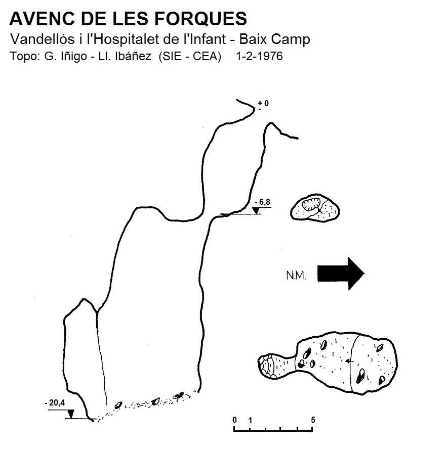 Topographie de FORQUES, AVENC DE LES (1 sur 1)