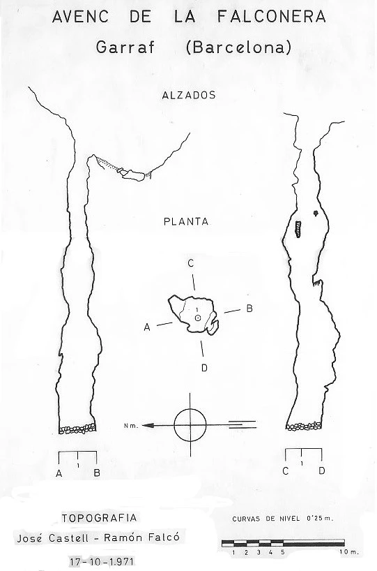 Survey of FALCONERA, AVENC DE LA (1 of 1)