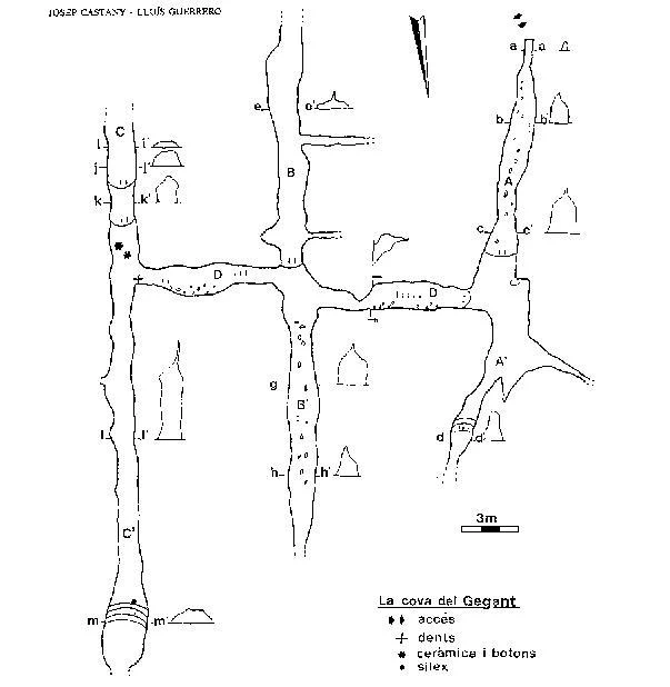 Topografia de SANT MIQUEL, COVA DE (1 de 1)