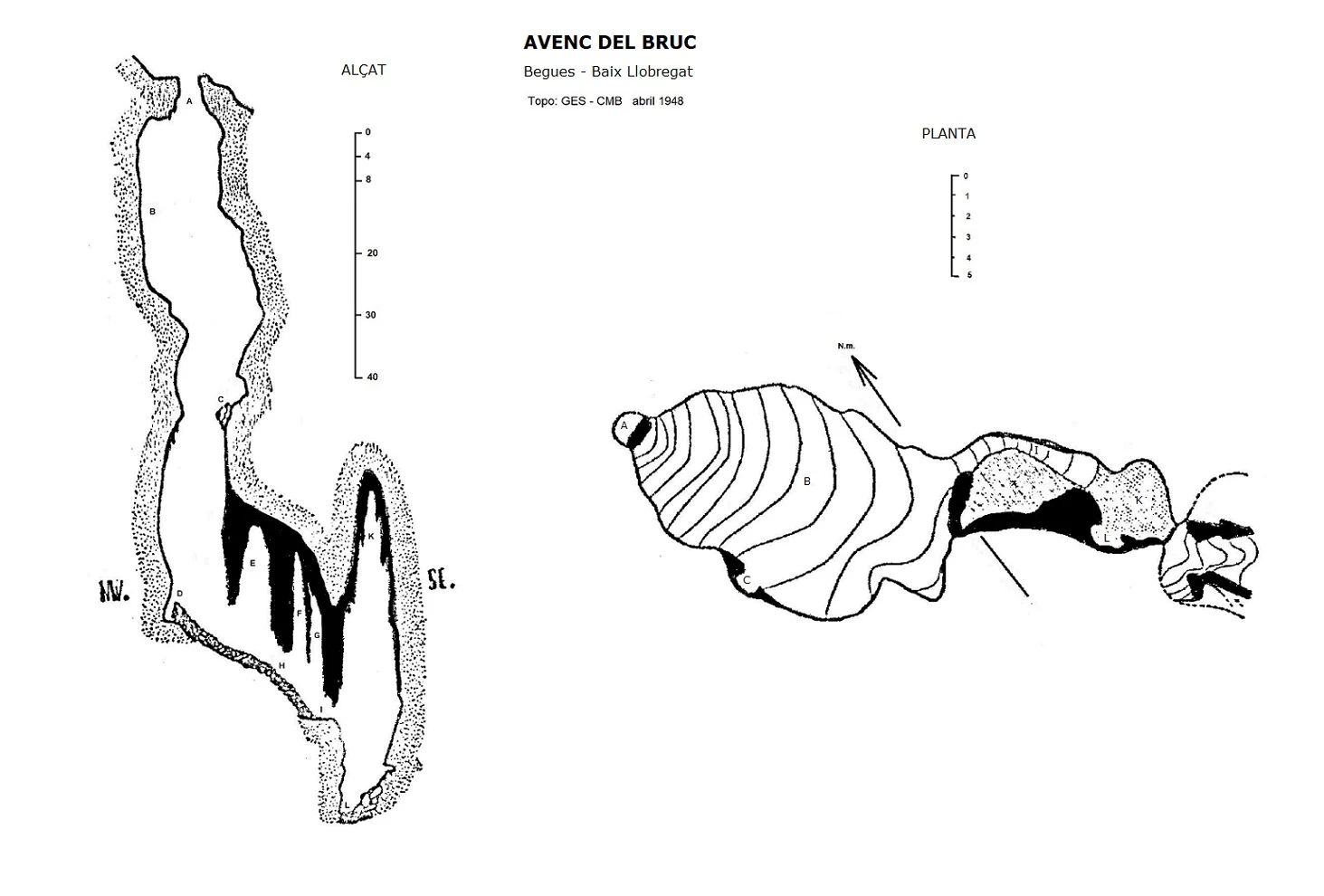 Topographie de BRUC, AVENC DEL (4 sur 6)