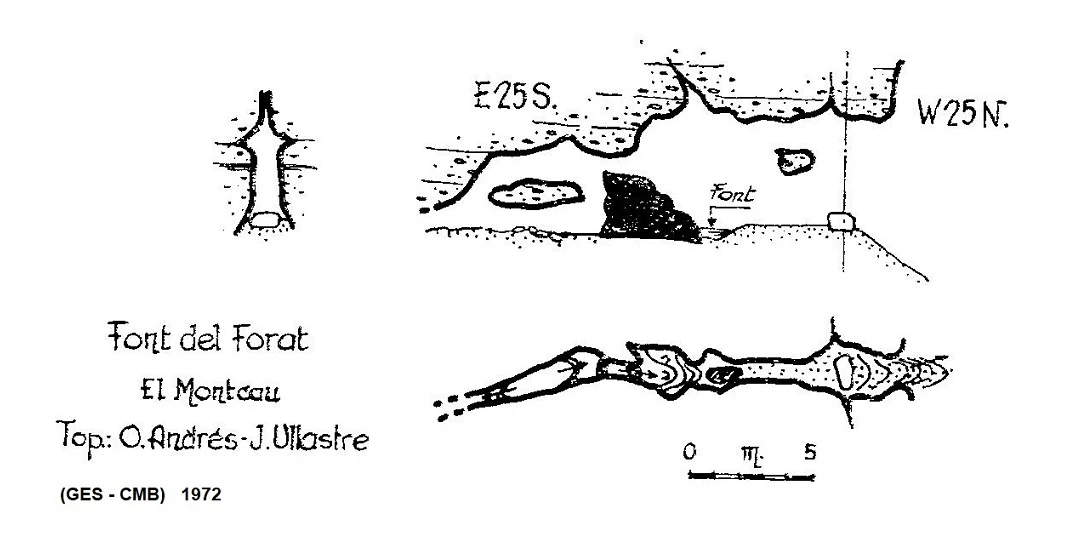 Topographie de FORAT, FONT DEL (1 sur 1)