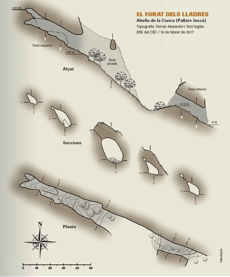 Topografia de LLADRES, FORAT DELS (1 de 1)