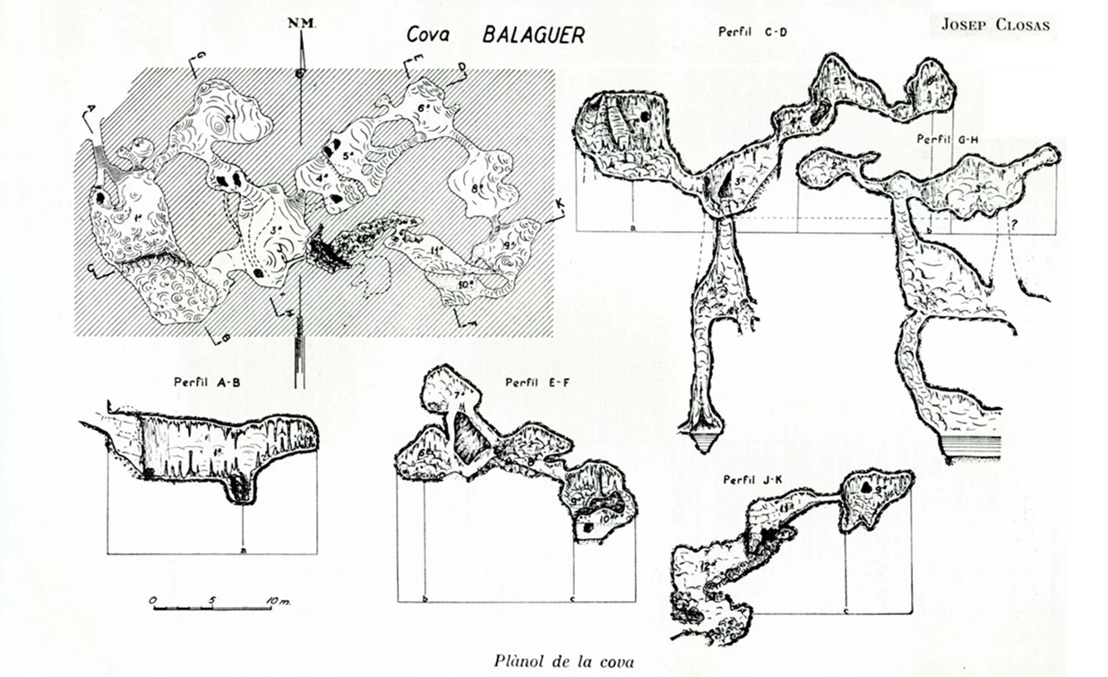 Topografía de BALAGUER, COVA (2 de 2)