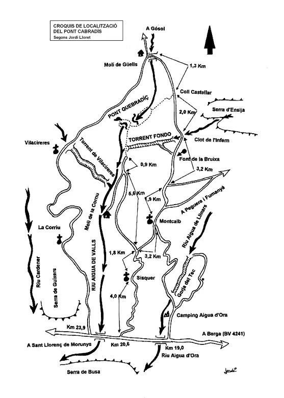 Topografia de PONT CABRADÍS, EL (1 de 1)