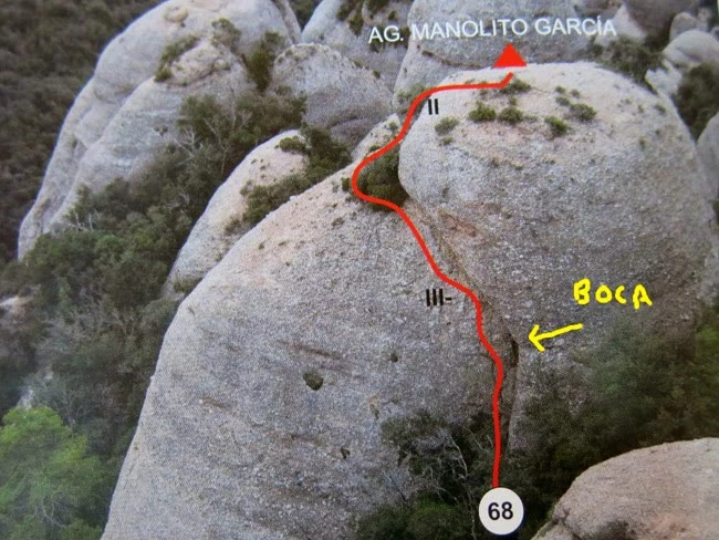 Survey of AGULLA MANOLITO GARCÍA, COVA DE L' (1 of 1)