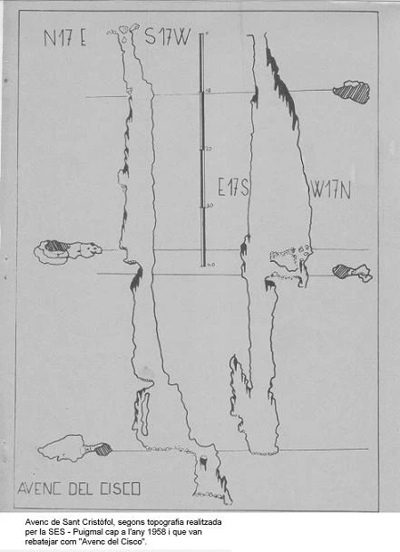 Survey of SANT CRISTÒFOL, AVENC DE (1 of 2)