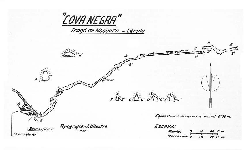 Topografia de NEGRA DE TRAGÓ, COVA (3 de 5)
