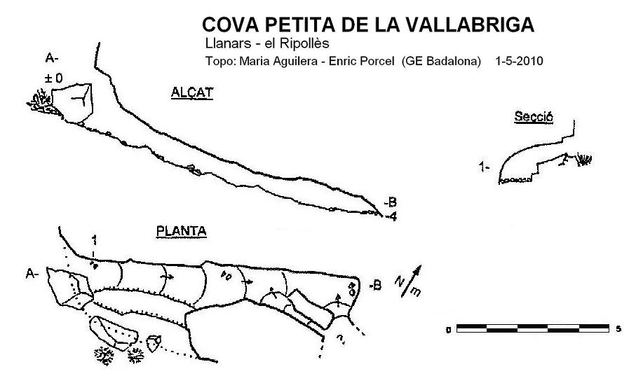 Survey of BELLABRIGA, COVA PETITA DE LA (1 of 1)