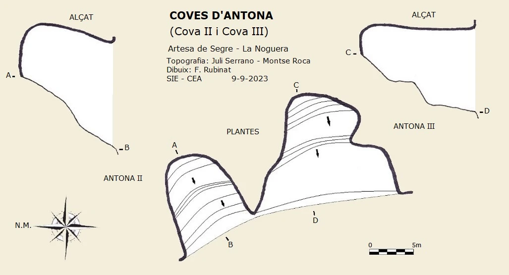 Topografia de ANTONA, COVES D' (1 de 3)