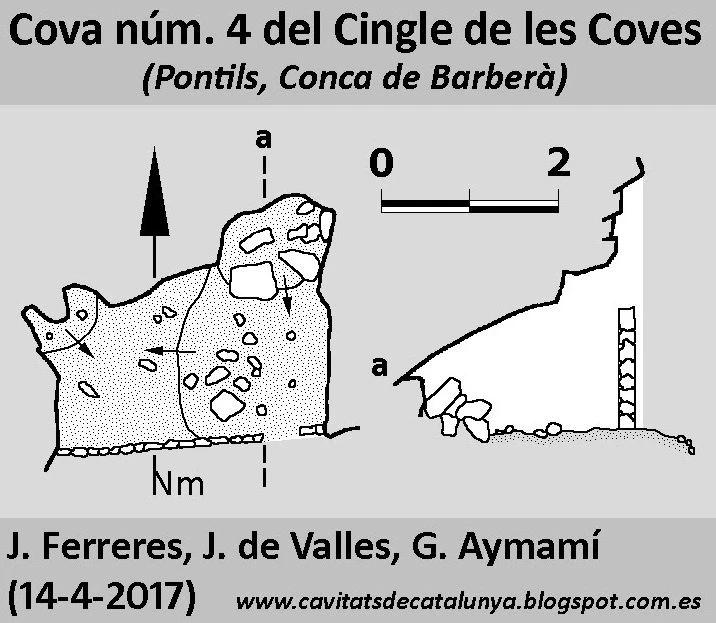 Survey of SANT MAGÍ DE BRUFAGANYA, COVES DE (4 of 6)