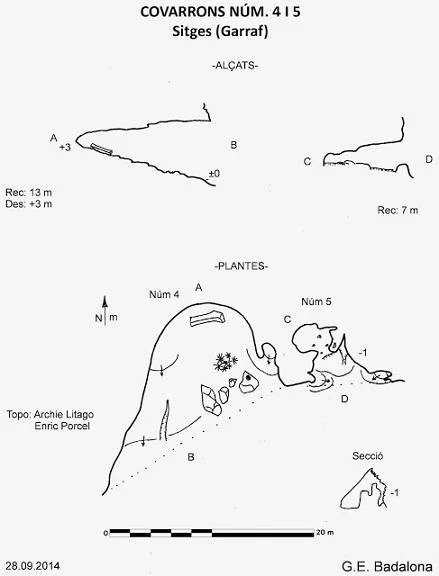 Topografía de COVARRONS, ELS (2 de 5)