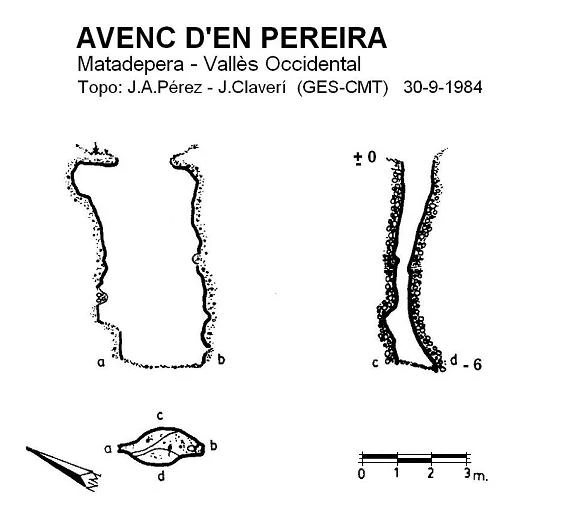 Topografía de PEREIRA, AVENC D'EN (1 de 1)