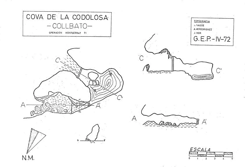 Survey of CODOLOSA, COVA DE LA (1 of 1)