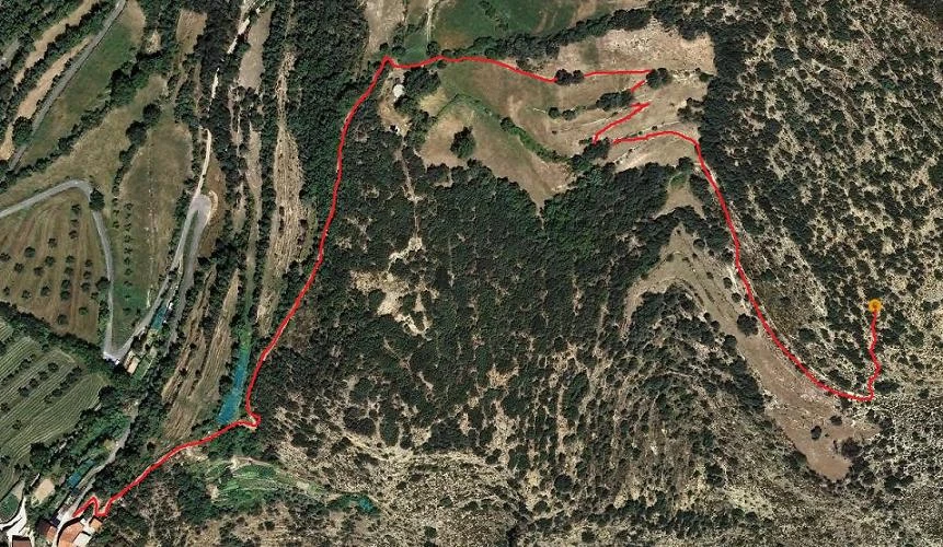 Topographie de CARRADON, COVA DE (1 sur 1)