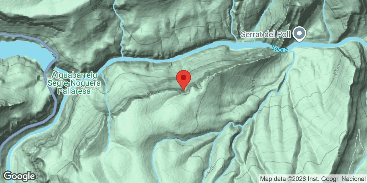 Mapa de situación de MU, COVES DEL