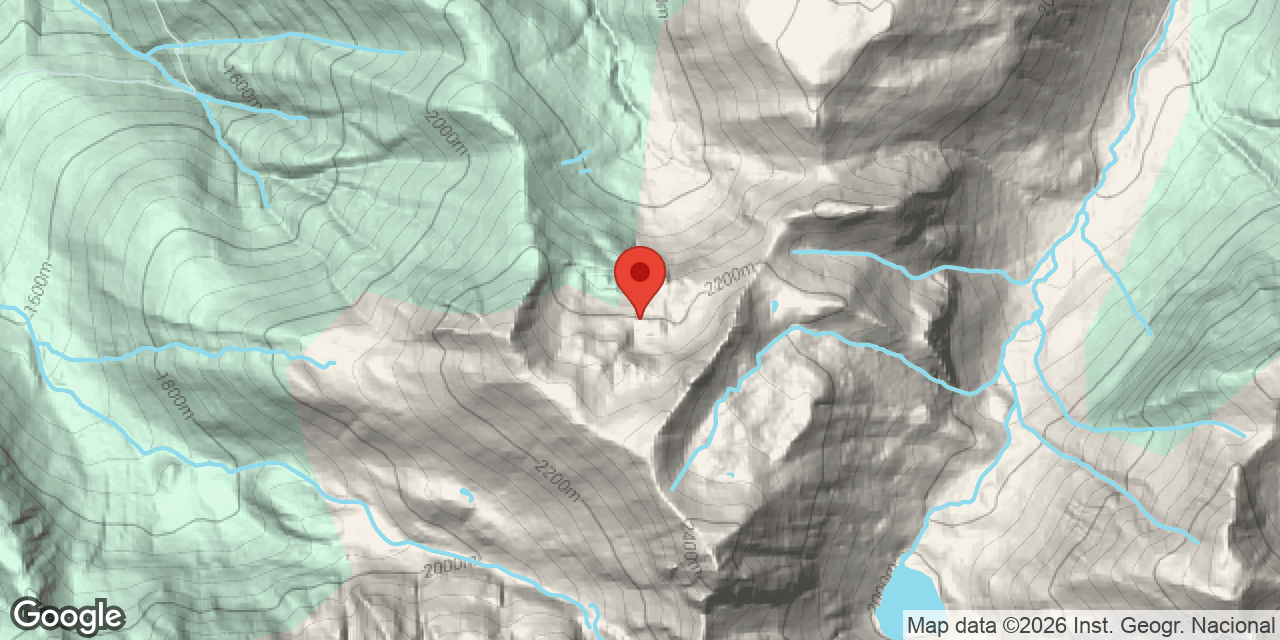 Mapa de situació de MALH BLANC, CIGALÈRA DETH