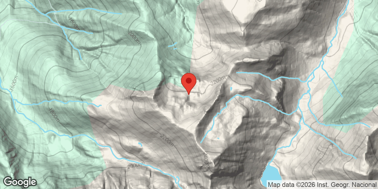 Mapa de situació de ROCA BLANCA, HORAT DE