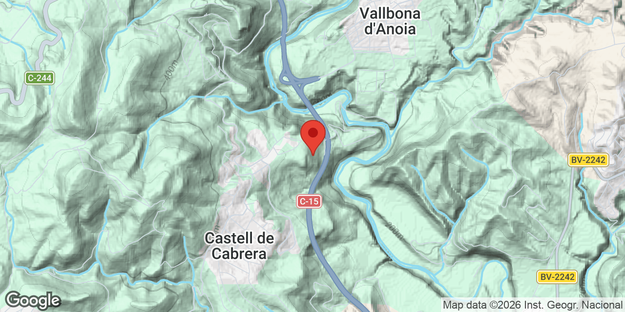 Location map of MAMUT, COVES DEL