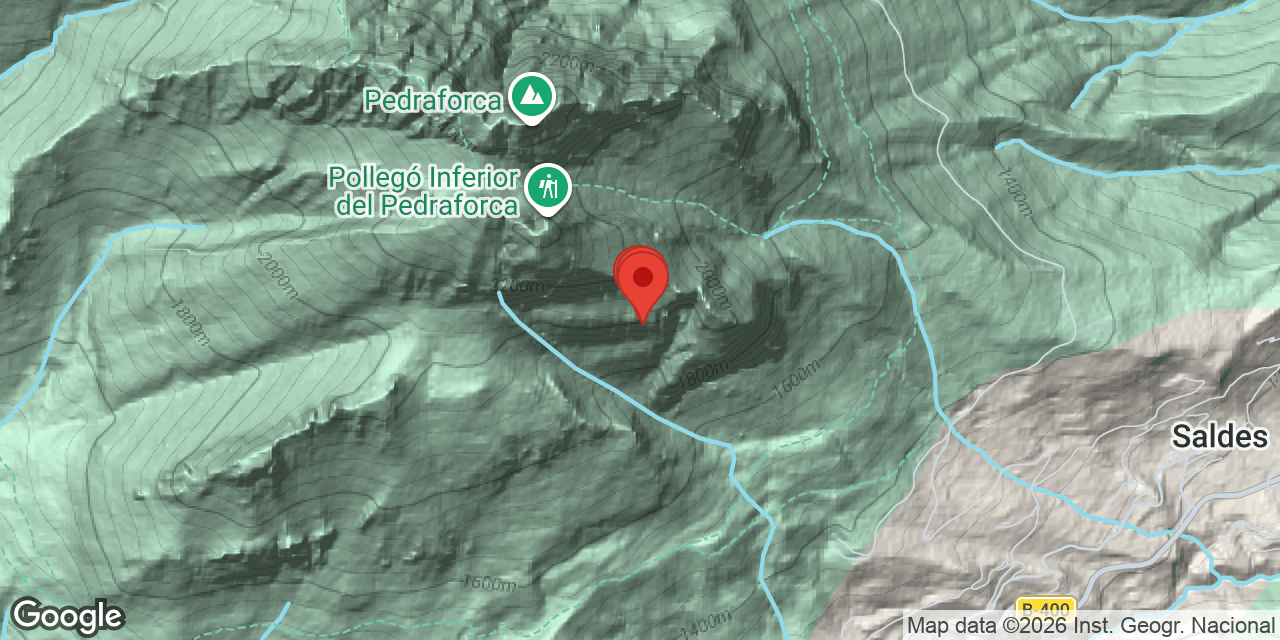 Location map of FEIXA ALTA, FORAT GRAN DE LA