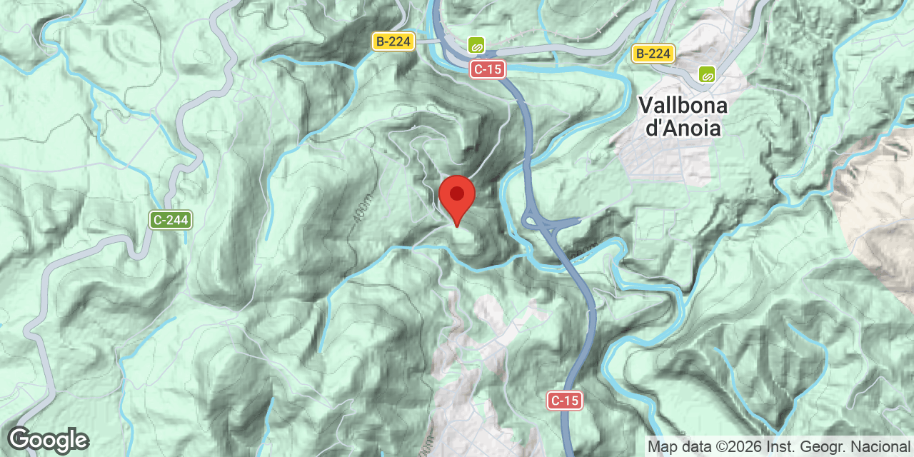 Carte de situation de CASTELL DE CABRERA, BALMA DEL