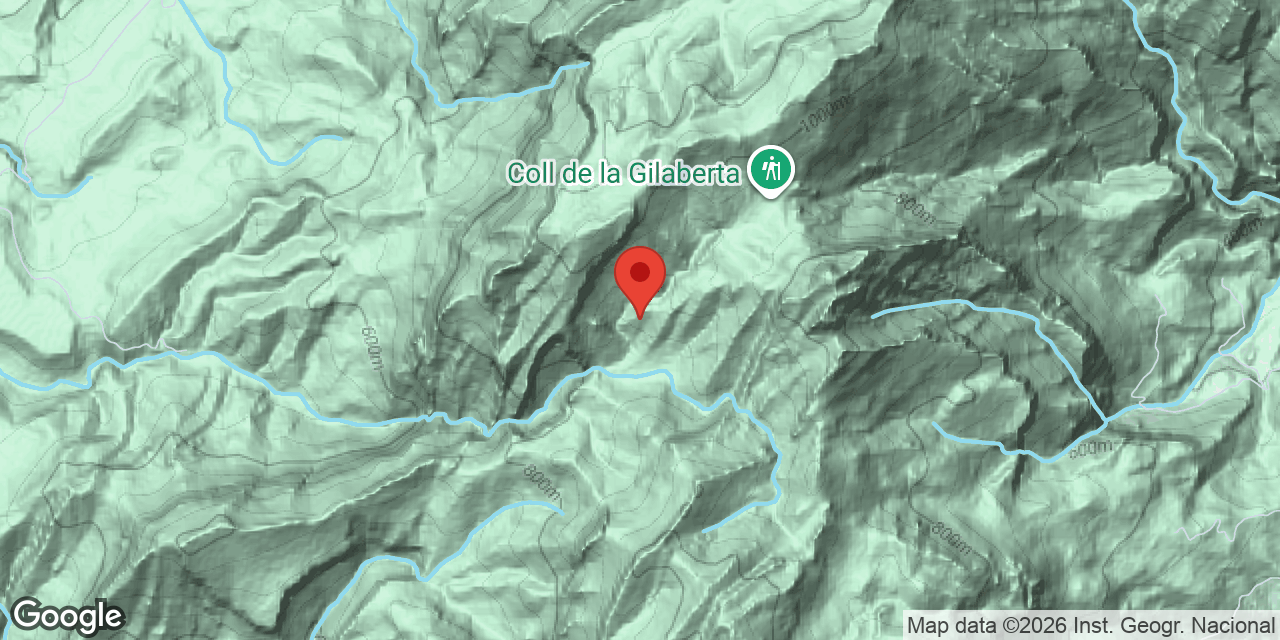 Mapa de situación de MOSCA,  AVENC DE LA