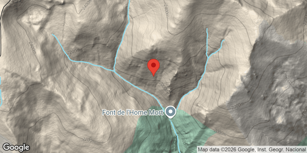 Mapa de situación de ENCANTADES, COVA DE LES