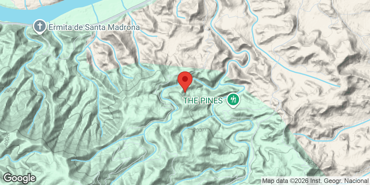 Mapa de situació de XINTES, COVA DE LES