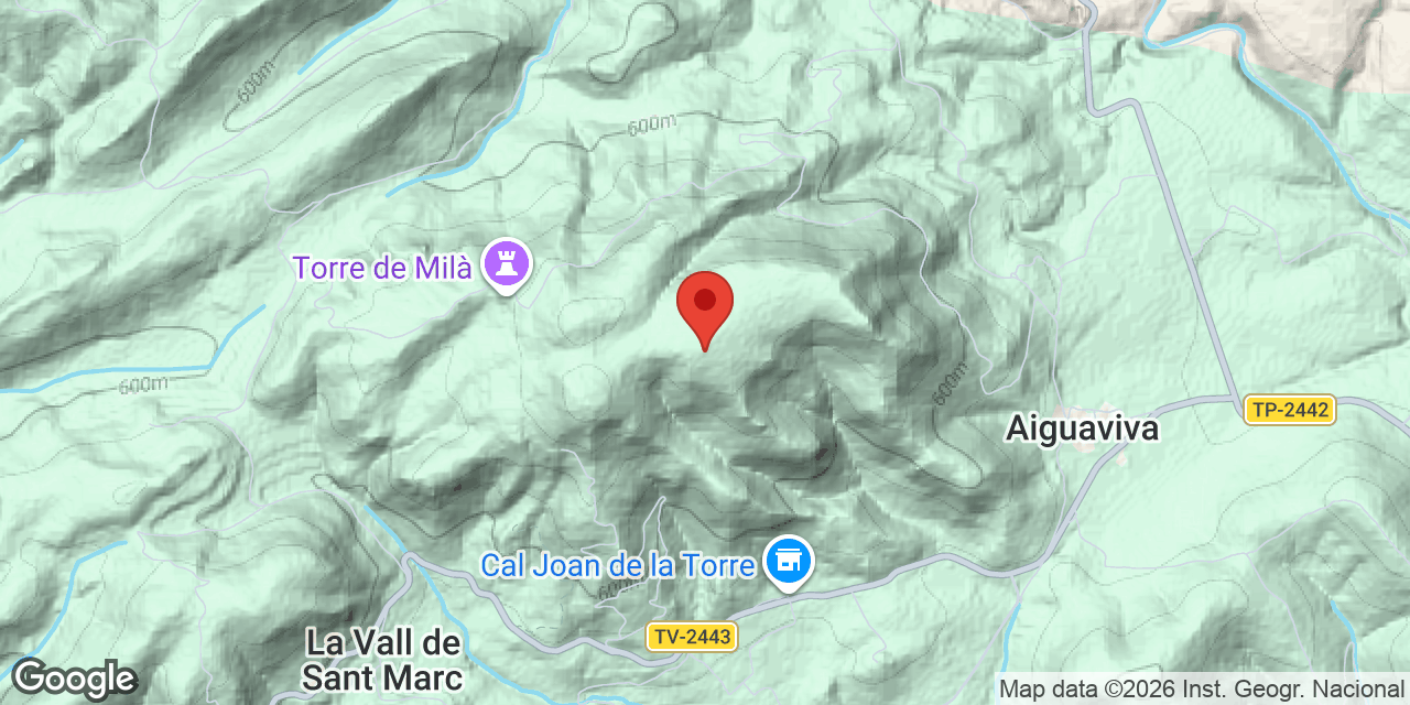 Carte de situation de PINYERETS, AVENC DELS