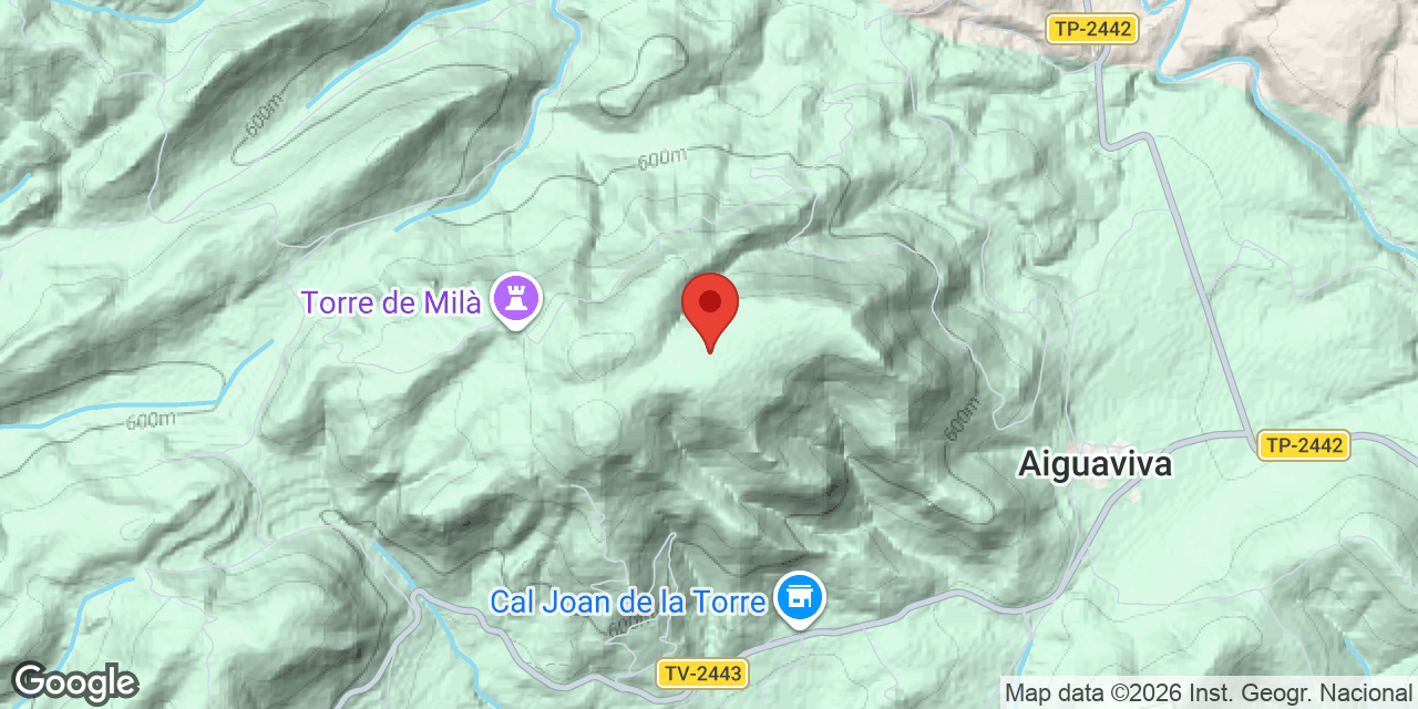 Mapa de situación de VICTORIA, AVENC