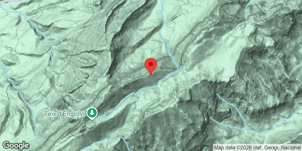 Mapa de situación de PASTOR, AVENC DEL