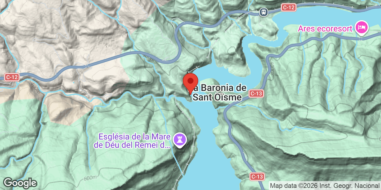 Mapa de situació de SANT OÏSME, COVA DE