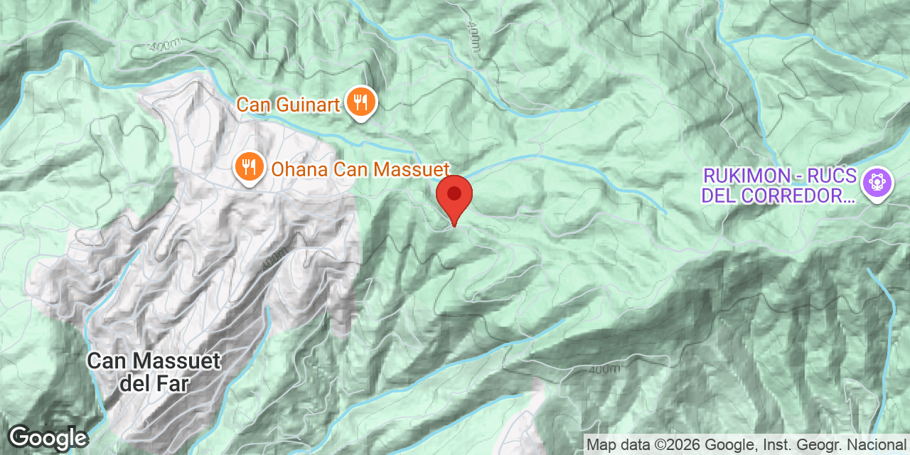 Mapa de situación de PONTET,  COVA DEL