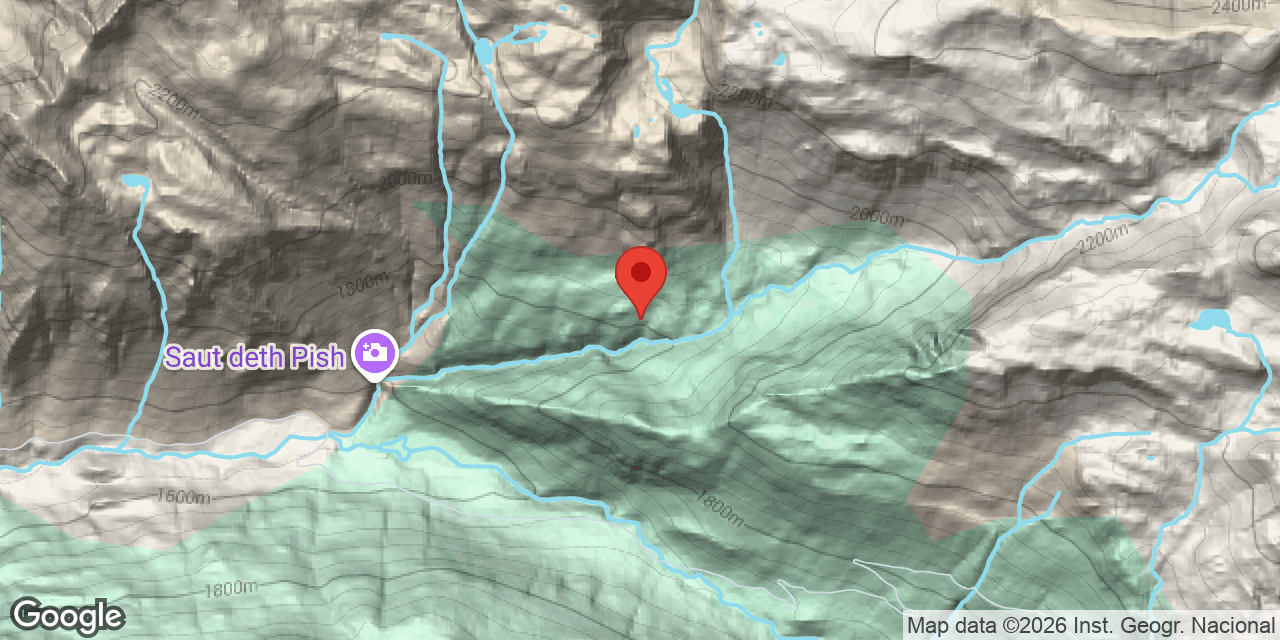 Mapa de situació de SESCORJADA, HORAT DER