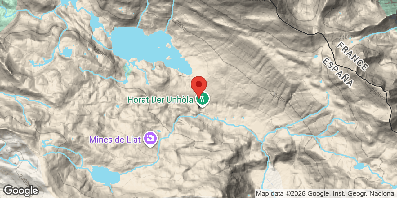 Mapa de situació de UNHÒLA, HORAT DER