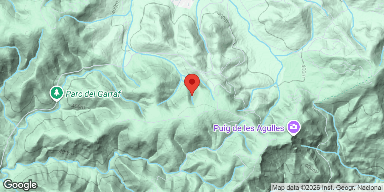 Mapa de situació de SANT ROC,  AVENC DE