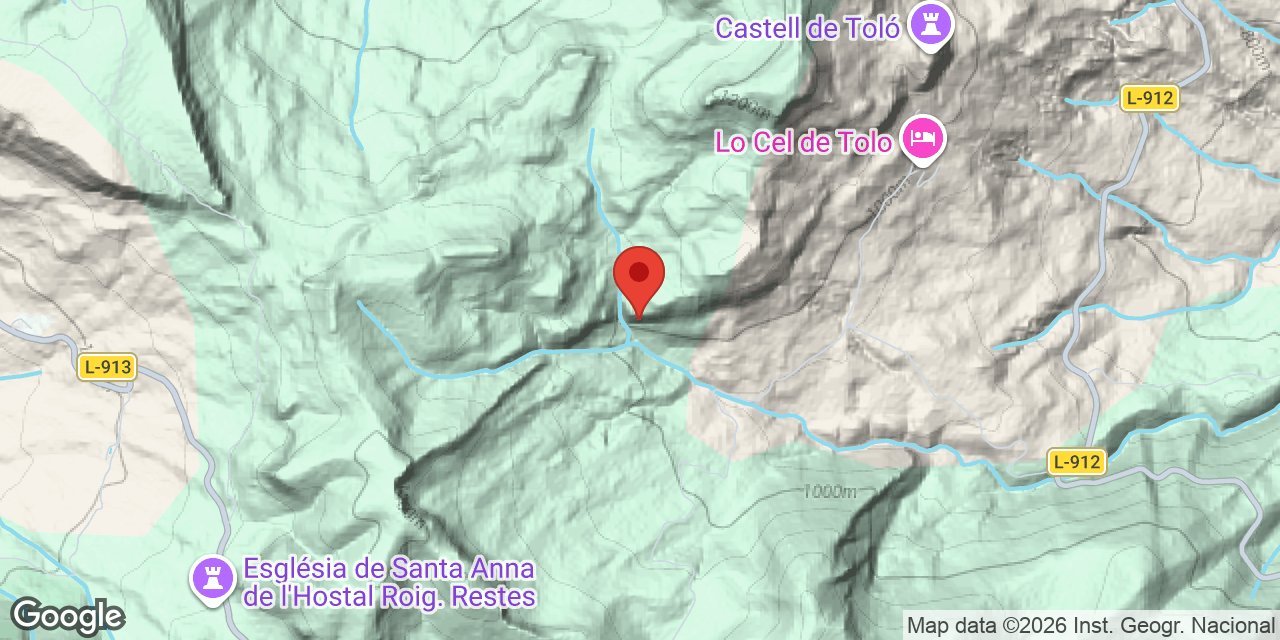 Mapa de situació de GUERRA, COVA D'EN